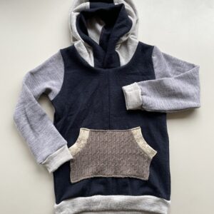 Bluza 100% merino szyta z upcklingu